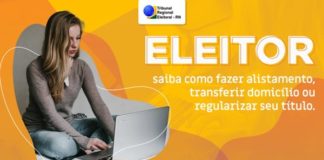 Eleitor já pode solicitar serviços pela internet