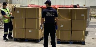 RN vai receber 7.729 kits de teste rápido para coronavírus, diz Ministério da Saúde Carga de testes rápidos que chegou ao Brasil — Foto: Ministério da Saúde/Divulgação