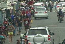 Juiz extingue ação que pedia ‘lockdown’ em Natal e no Rio Grande do Norte Bairro Alecrim na manhã do último sábado (9) em Natal. Associação de comerciantes se posiciona contra lockdown. — Foto: Reprodução/Inter TV Cabugi