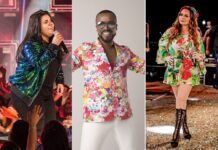 Lives de hoje: Alexandre Pires com Seu Jorge, Yasmin Santos, Solange Almeida e mais shows Yasmin Santos, Alexandre Pires e Solange Almeida fazem lives neste domingo (31) — Foto: Divulgação