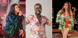 Lives de hoje: Alexandre Pires com Seu Jorge, Yasmin Santos, Solange Almeida e mais shows Yasmin Santos, Alexandre Pires e Solange Almeida fazem lives neste domingo (31) — Foto: Divulgação