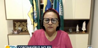 ‘Temos dificuldade na contratação de médicos’, diz governadora do RN sobre combate ao coronavírus Fátima Bezerra em entrevista ao Bom Dia RN — Foto: Reprodução