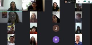 Escolas públicas do RN enfrentam obstáculos para implantar atividades remotas durante pandemia Escola estadual Stela Wanderley, em Natal, tem conseguido manter aulas online com os estudantes — Foto: Reprodução