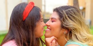 Em carta para a filha, enfermeira que atende pacientes com Covid-19 em dois hospitais explica ausência: ‘Precisei cuidar do outro’ Jéssica e a filha Maria Eduarda — Foto: Cedida