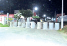 São José de Mipibu instala barreiras para impedir avanço do coronavírus