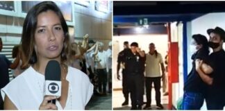 Homem armado invade Globo e faz repórter Marina Araújo de refém