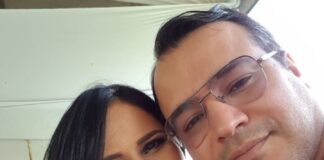 Policial mata a própria esposa na frente dos filhos de 4 e 9 anos Ricardo e a esposa