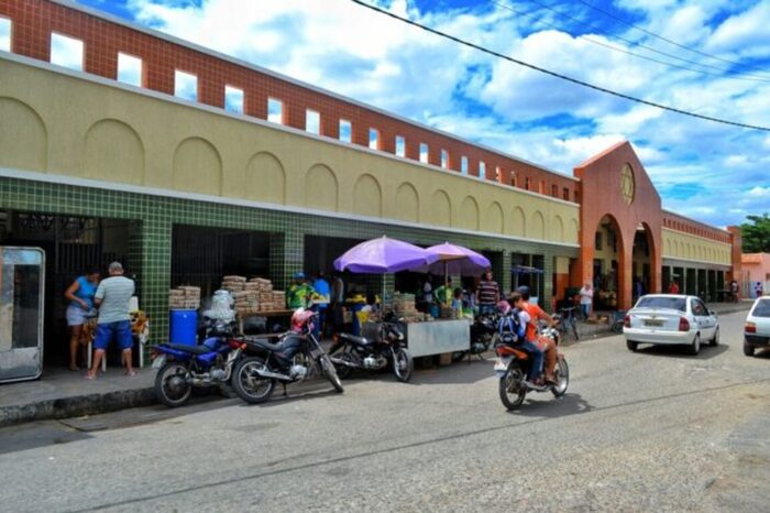 Mercado Público de Areia Branca — Foto: Site da Prefeitura de Areia Branca