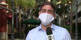 No Dia dos Namorados, repórter se declara para marido ao vivo na Globo