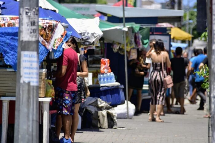 Taxa de isolamento no RN está na casa dos 40% — Foto: Pedro Vitorino/Cedida