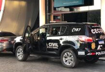 Três são presos em operação da Polícia Civil da Bahia contra empresa que deixou de entregar respiradores a estados do Nordeste Polícia Civil do Distrito Federal em operação de apoio a Polícia Civil da Bahia contra empresa que deixou de entregar respiradores a estados do nordeste — Foto: Divulgação/Polícia Civil do DF