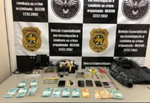 Polícia prende cinco pessoas suspeitas de integrar quadrilha especializada em arrombamentos de caixas eletrônicos no RN