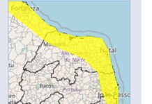 Inmet divulga alerta de fortes chuvas para 89 cidades do RN; veja lista