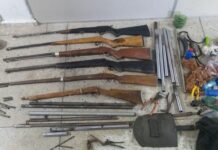 PM encontra fábrica clandestina de armas de fogo no interior do RN