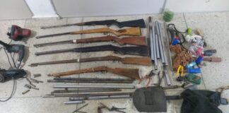 PM encontra fábrica clandestina de armas de fogo no interior do RN