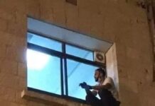 Filho escala parede do hospital até janela e se despede da mãe internada por coronavírus