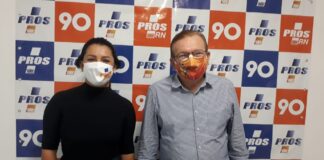 Presidente do Pros/RN reafirma apoio do partido a pré-candidatura de Josélia dos Correios a prefeita de Pureza