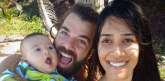 Família morta em desabamento de falésia é velada em Pipa