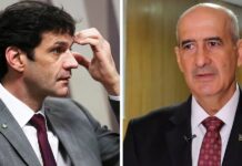 Marcelo Álvaro Antônio e Luiz Eduardo Ramos quase saíram no tapa na porta do gabinete de Bolsonaro