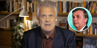 Globo renova guerra com Bolsonaro e Pedro Bial o chama de “desgovernante”, “inominável” e “acéfalo”