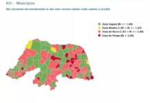 RN tem 97 cidades com taxa de transmissão para Covid-19 em zonas de ‘risco’ ou ‘perigo’