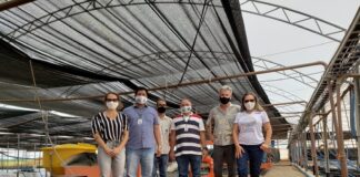 Empresa de Carcinicultura apresenta processo produtivo à diretoria do Idema