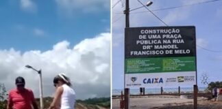 MPF abre investigação contra prefeita de Baía Formosa, que aparece em vídeo destruindo praça, por improbidade e dano qualificado