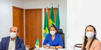 Governadora cobra vacinas ao Ministério da Saúde