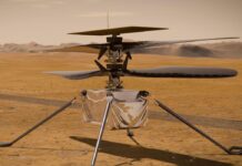 Helicóptero Ingenuity, da Nasa, faz voo teste com êxito em Marte