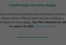 Novo golpe rouba senha da verificação em duas etapas no WhatsApp