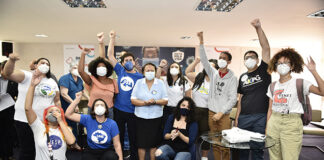 Governadora apresenta plano de educação a estudantes