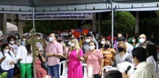 Governadora prestigia abertura da festa de São Miguel Arcanjo em Extremoz