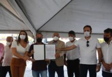 No RN, Rogério Marinho anuncia início das obras de trecho ferroviário da Linha Roxa