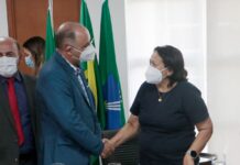 Governadora recebe comitiva do Geoparque Seridó