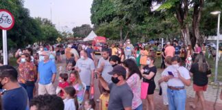 Bom Domingo traz Papai Noel de helicóptero