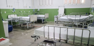 Leitos Covid são usados para pacientes com outras síndromes gripais