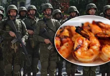 Após escândalos do leite condensado, filé mignon e picanha, Exército gasta R$ 79 mil com “cardápio especial” regado a camarão