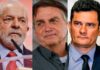 Lula tem 43%, Bolsonaro, 26%, Moro, 8%, e Ciro, 7%, diz pesquisa Ipespe