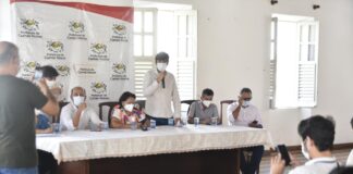 Governo firma parceria para obras viárias e anuncia unidade do Corpo de Bombeiros em Currais Novos